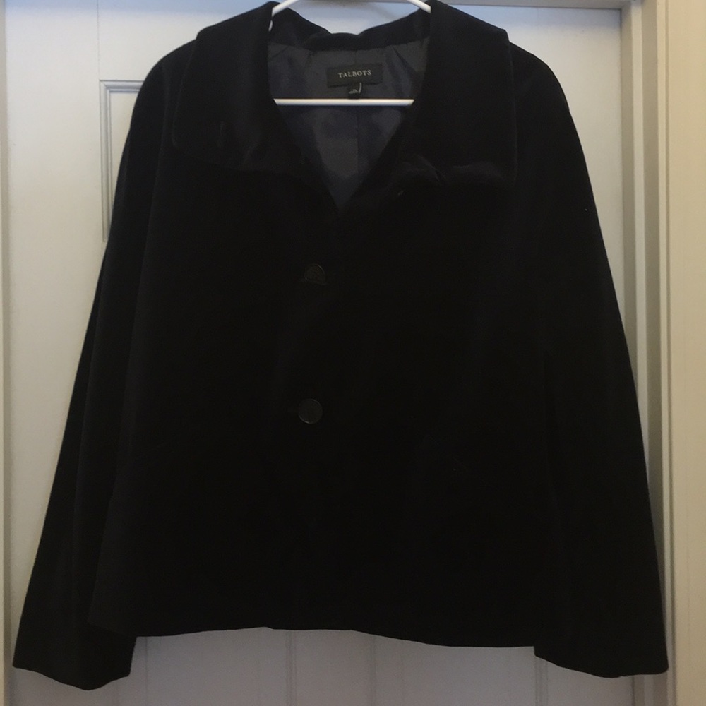 Velvet blazer